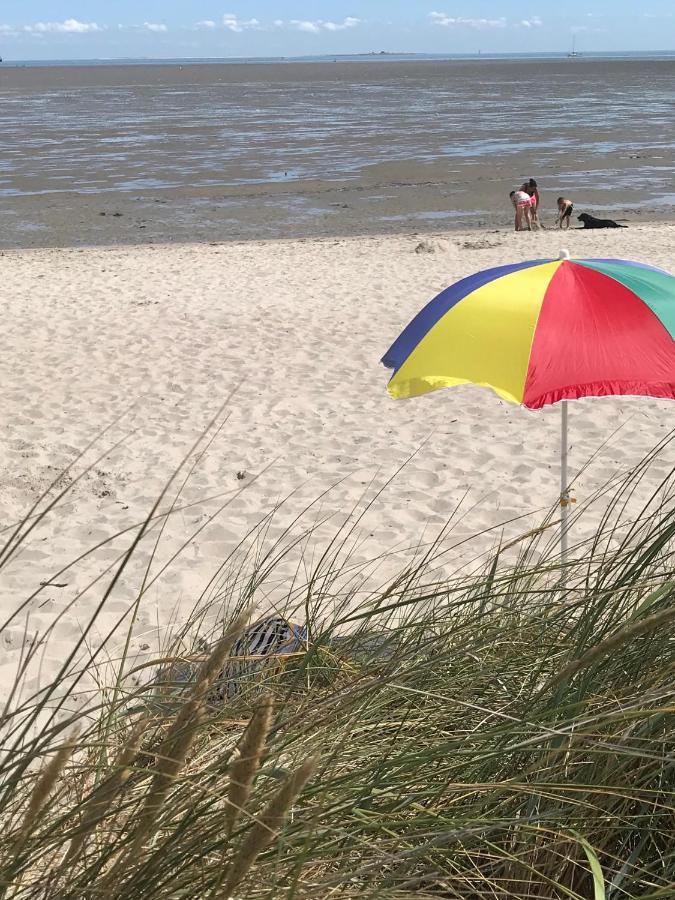 Ferienwohnung Ausguck Jever Buitenkant foto