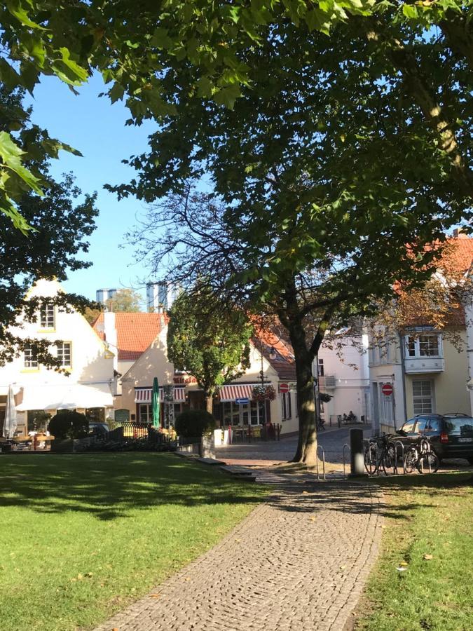 Ferienwohnung Ausguck Jever Buitenkant foto